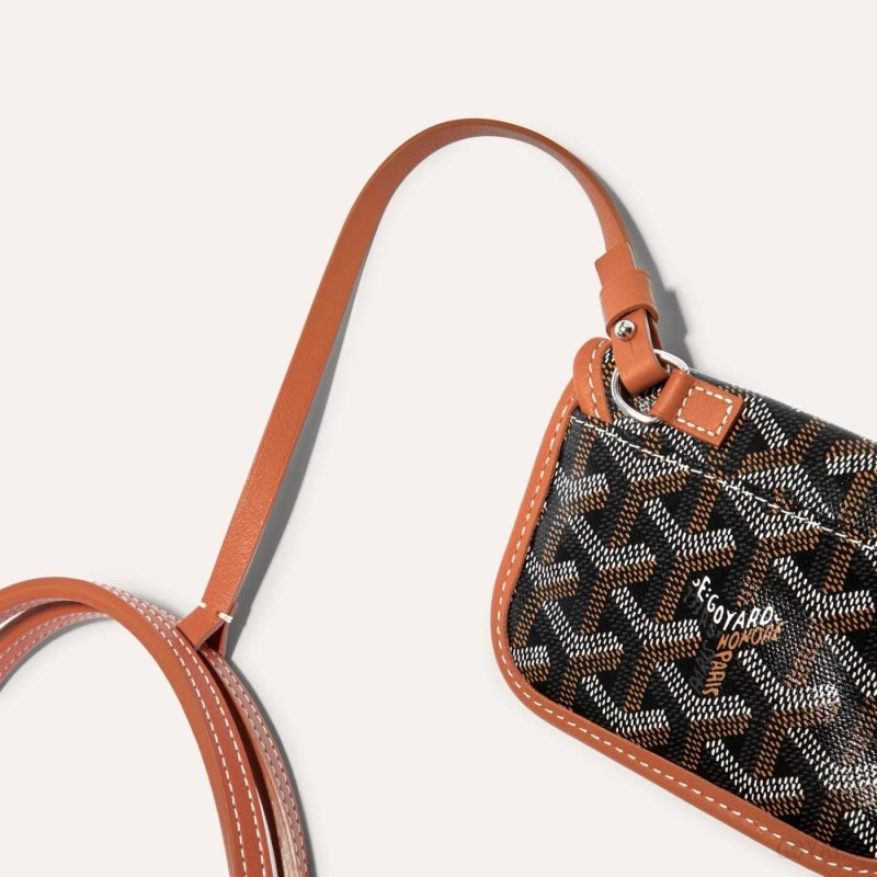 Goyard ANJOU MINI BAG Tote Çanta Siyah Kahverengi | GY-TFM2234