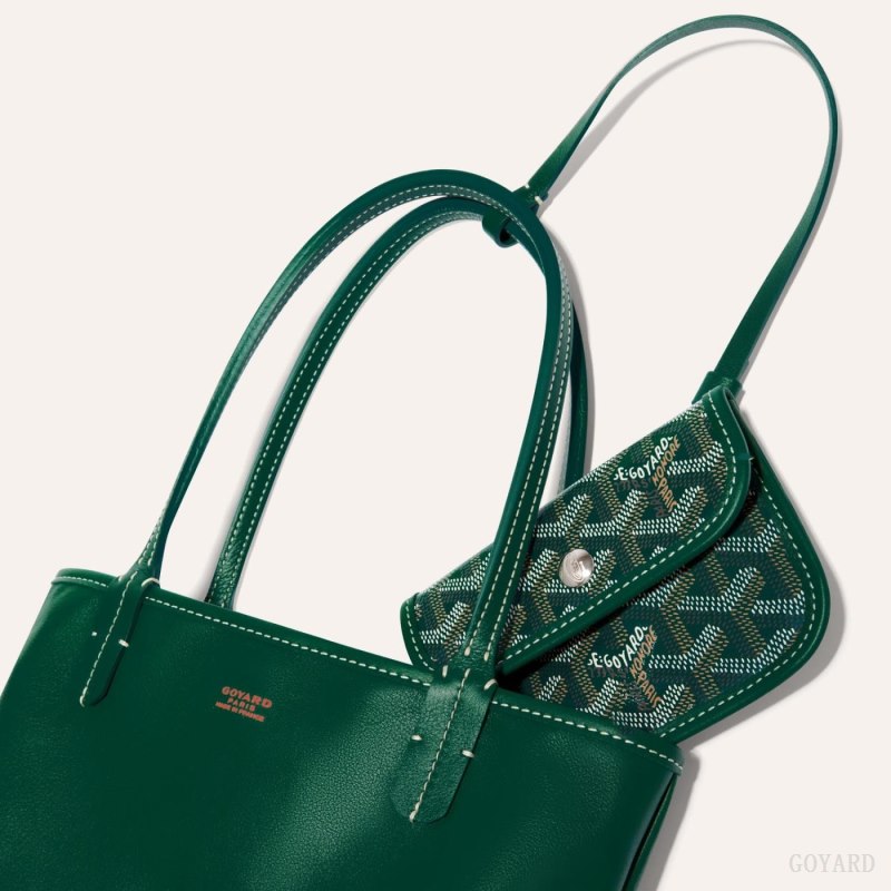 Goyard ANJOU MINI BAG Tote Çanta Yeşil | GY-PKZ3209