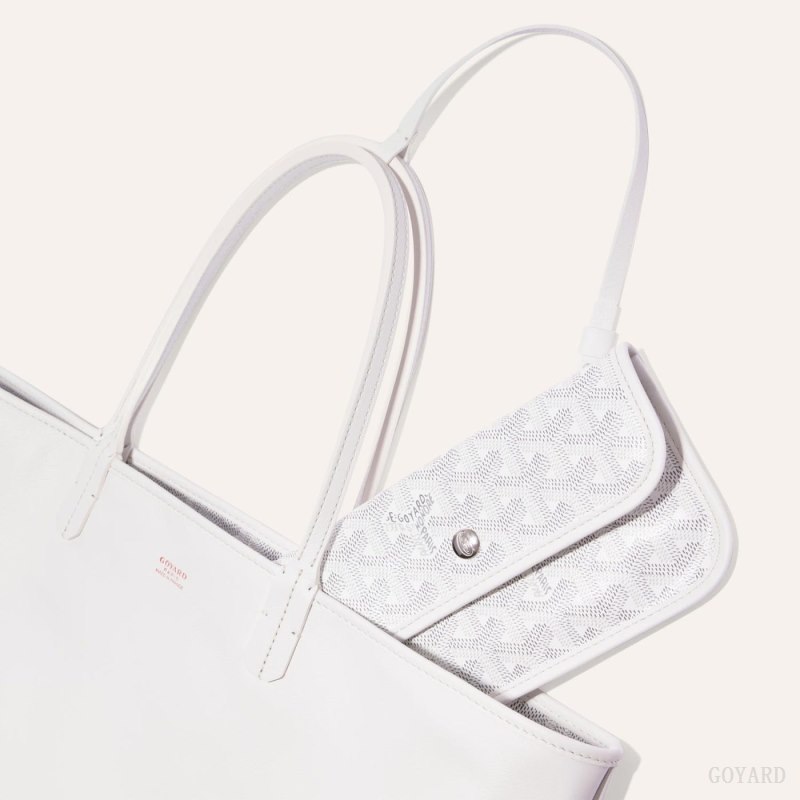 Goyard ANJOU PM BAG Tote Çanta Beyaz | GY-YCQ4441