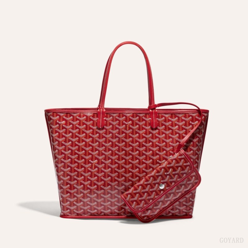 Goyard ANJOU PM BAG Tote Çanta Kırmızı | GY-HNZ3992