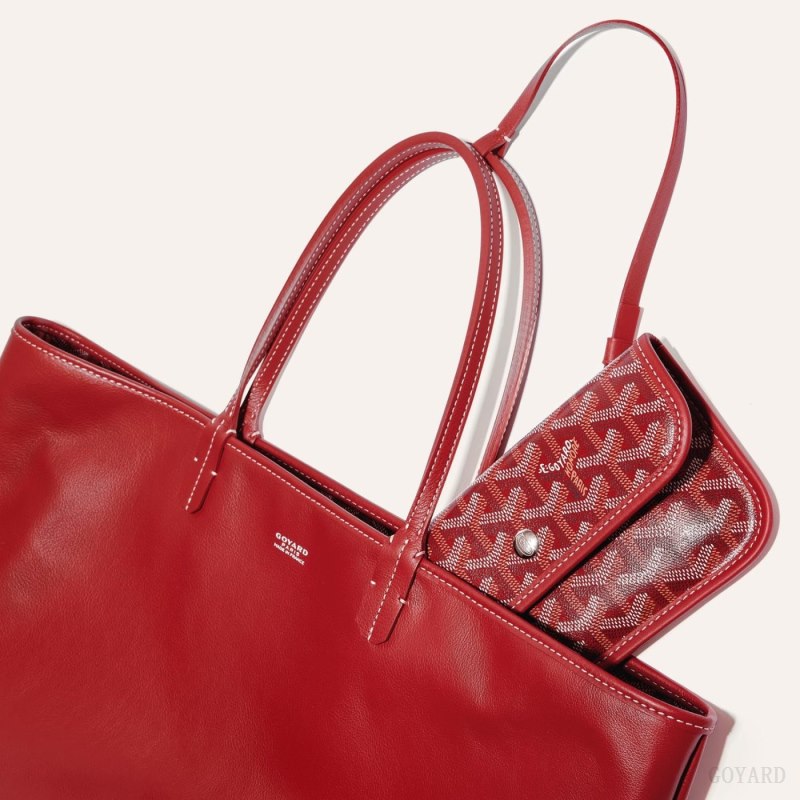 Goyard ANJOU PM BAG Tote Çanta Kırmızı | GY-HNZ3992