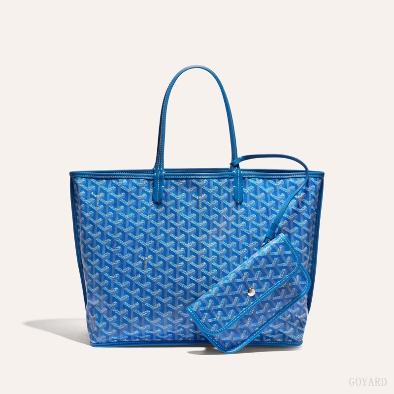 Goyard ANJOU PM BAG Tote Çanta Mavi | GY-YOD7391