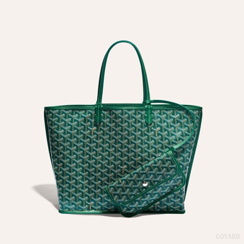 Goyard ANJOU PM BAG Tote Çanta Yeşil | GY-NMO9332
