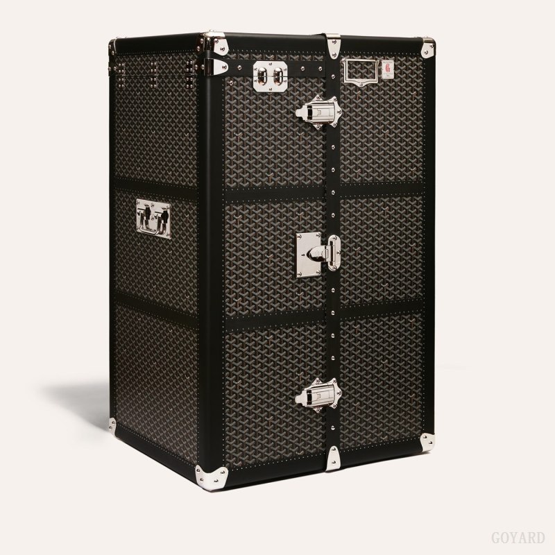 Goyard ARMOIRE TRUNK Valiz Siyah | GY-GGR9391