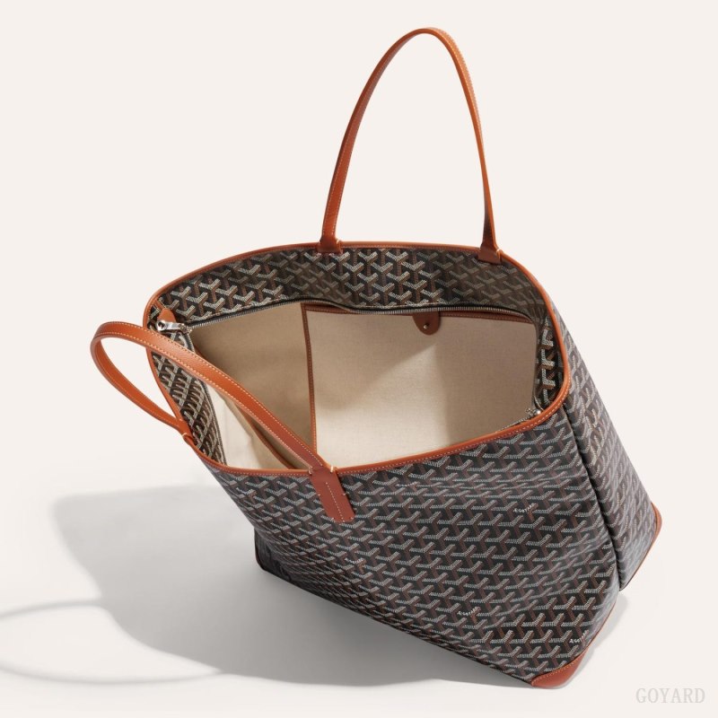 Goyard ARTOIS GM BAG Seyahat Çantası Siyah Kahverengi | GY-RTO0226