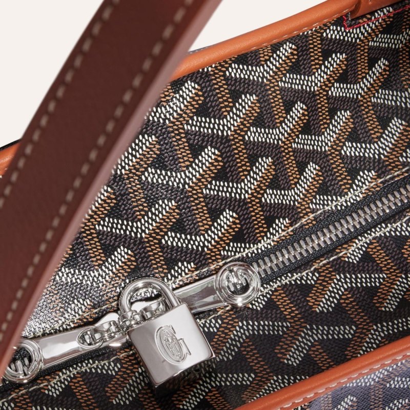 Goyard ARTOIS GM BAG Seyahat Çantası Siyah Kahverengi | GY-RTO0226