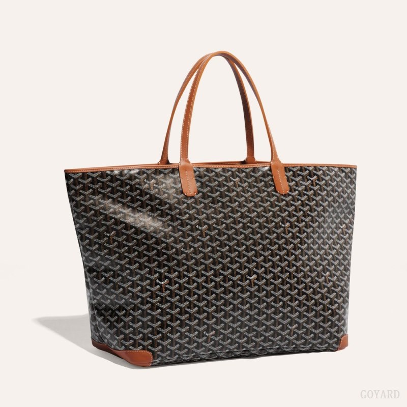 Goyard ARTOIS GM BAG Seyahat Çantası Siyah Kahverengi | GY-RTO0226