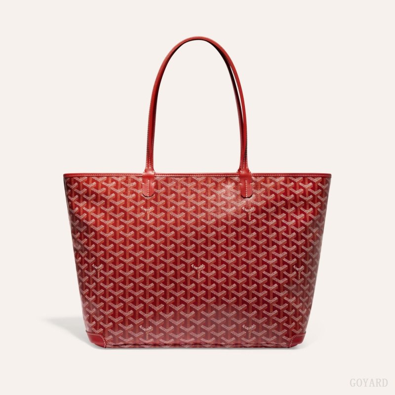 Goyard ARTOIS MM BAG Tote Çanta Kırmızı | GY-QRQ3843