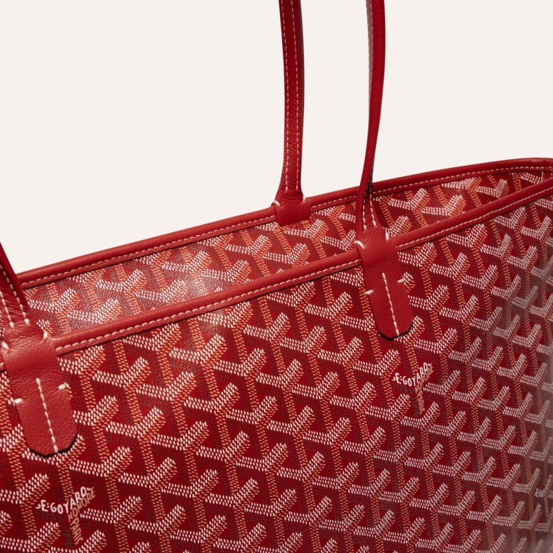 Goyard ARTOIS MM BAG Tote Çanta Kırmızı | GY-QRQ3843