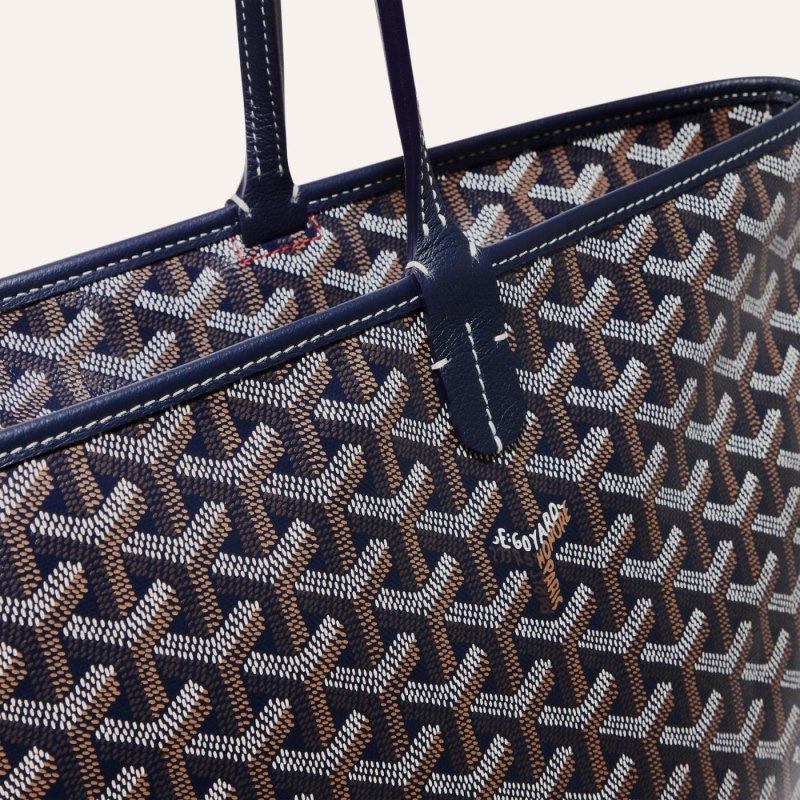 Goyard ARTOIS MM BAG Tote Çanta Lacivert Mavi | GY-HHT8346