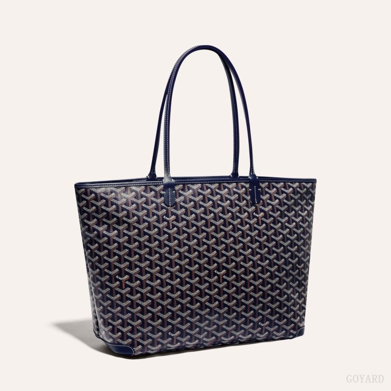 Goyard ARTOIS MM BAG Tote Çanta Lacivert Mavi | GY-HHT8346