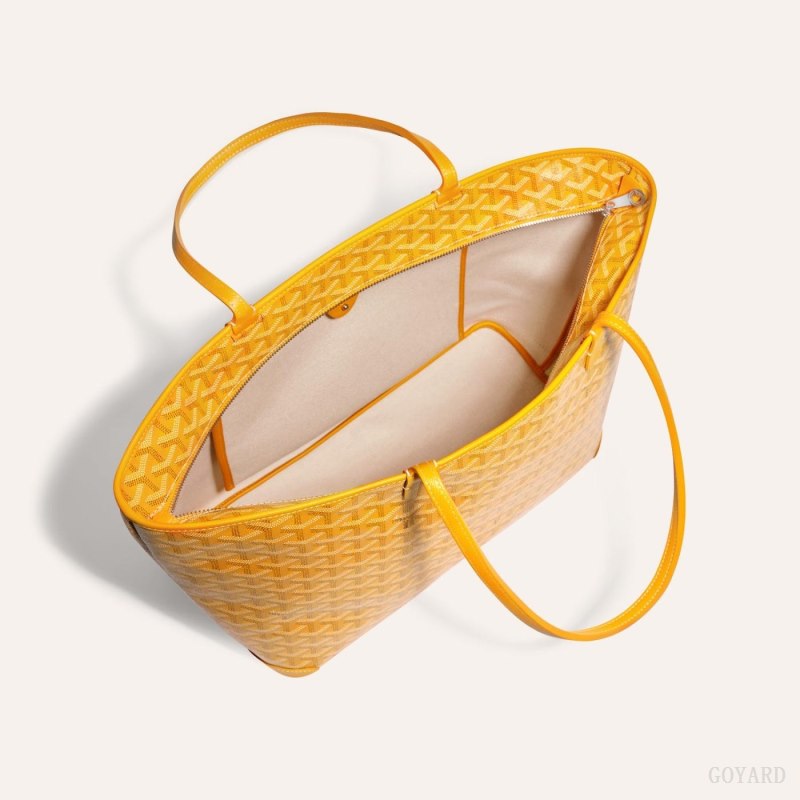 Goyard ARTOIS MM BAG Tote Çanta Sarı | GY-OXX3065