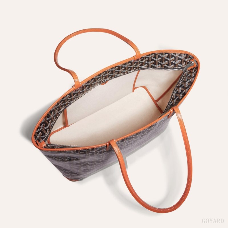 Goyard ARTOIS MM BAG Tote Çanta Siyah Kahverengi | GY-XVS4806