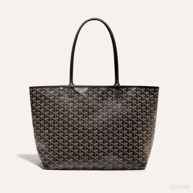 Goyard ARTOIS MM BAG Tote Çanta Siyah | GY-HHU4973