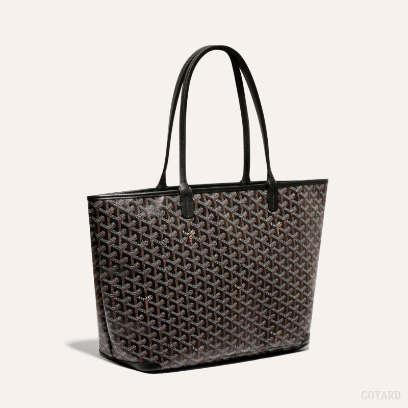 Goyard ARTOIS MM BAG Tote Çanta Siyah | GY-HHU4973