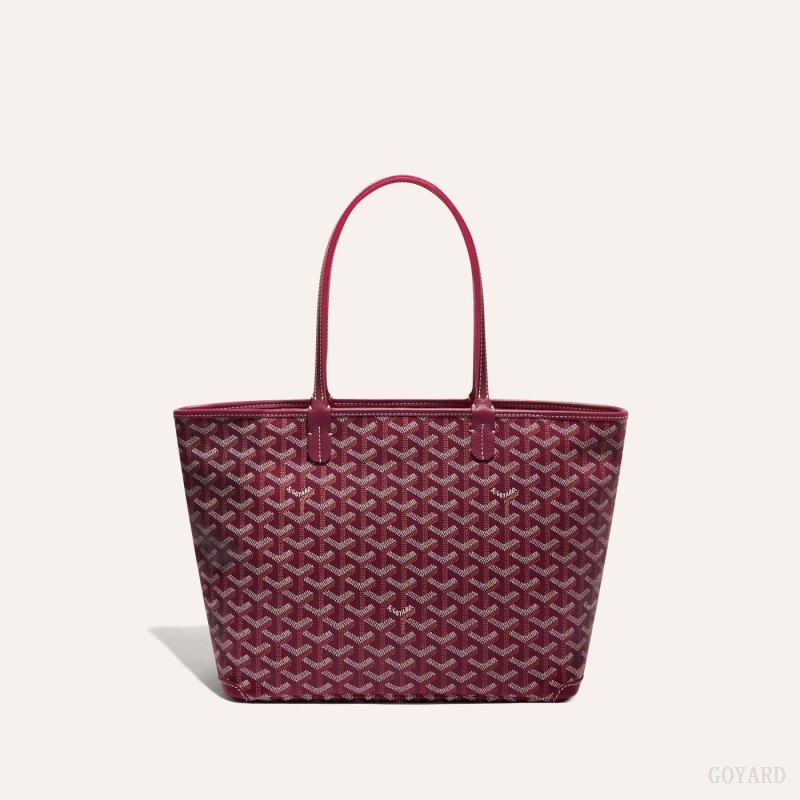 Goyard ARTOIS PM BAG Tote Çanta Bordo | GY-RAG4912