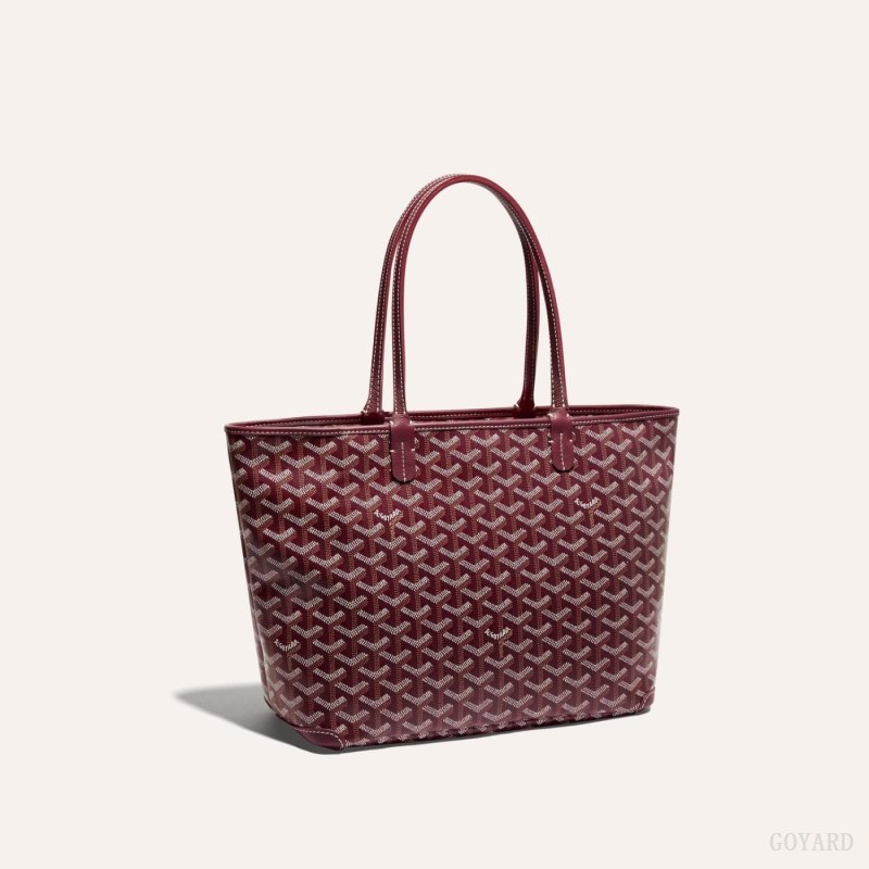 Goyard ARTOIS PM BAG Tote Çanta Bordo | GY-RAG4912