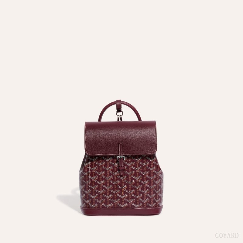 Goyard Alpin Mini Backpack Çantası Bordo | GY-XDY8625