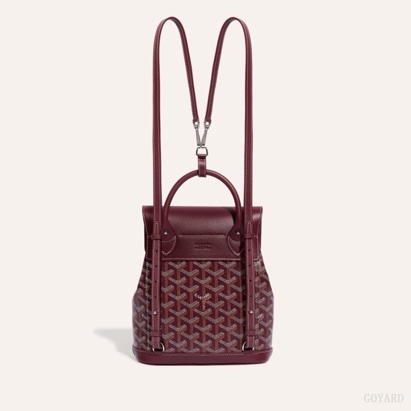 Goyard Alpin Mini Backpack Çantası Bordo | GY-XDY8625