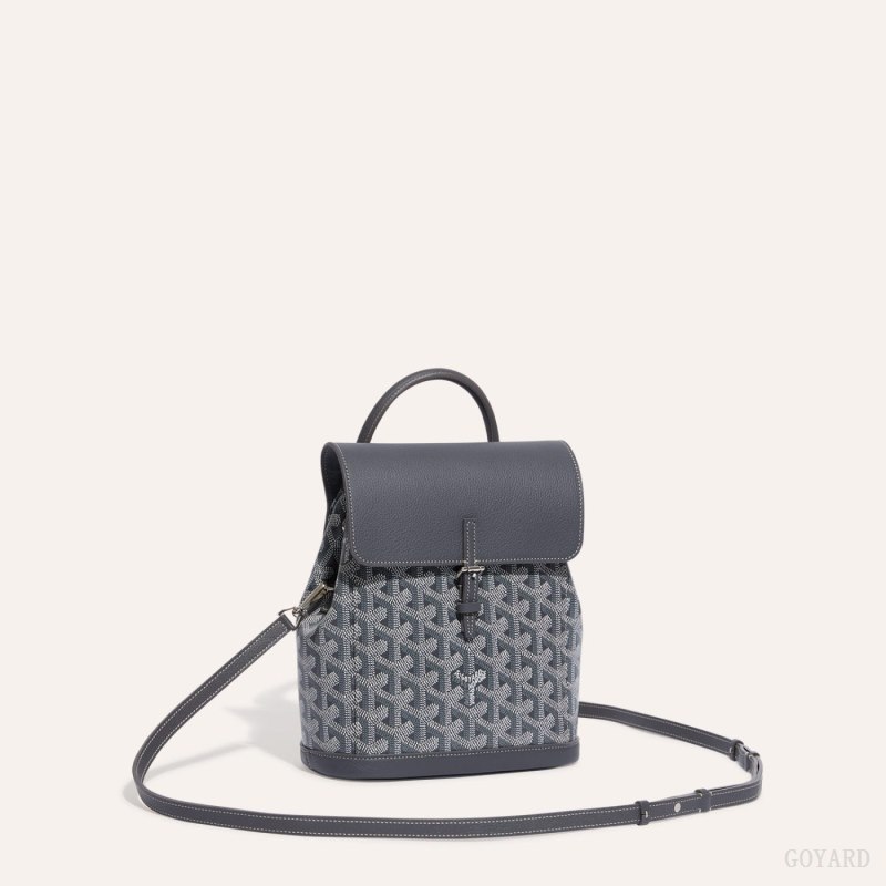 Goyard Alpin Mini Backpack Çantası Gri | GY-CON0735