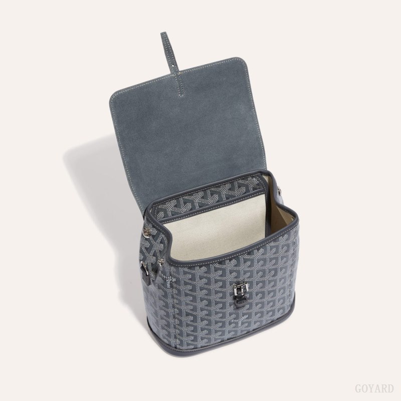 Goyard Alpin Mini Backpack Çantası Gri | GY-CON0735