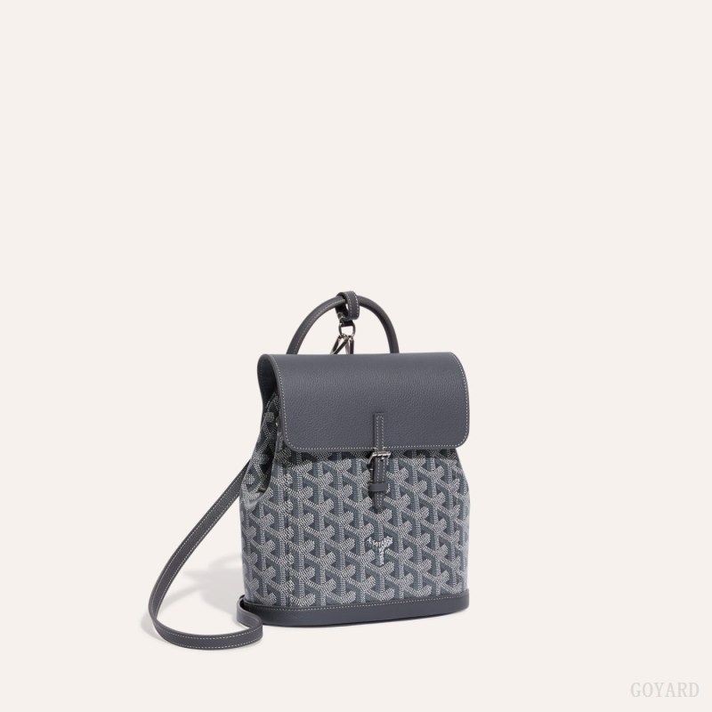 Goyard Alpin Mini Backpack Çantası Gri | GY-CON0735