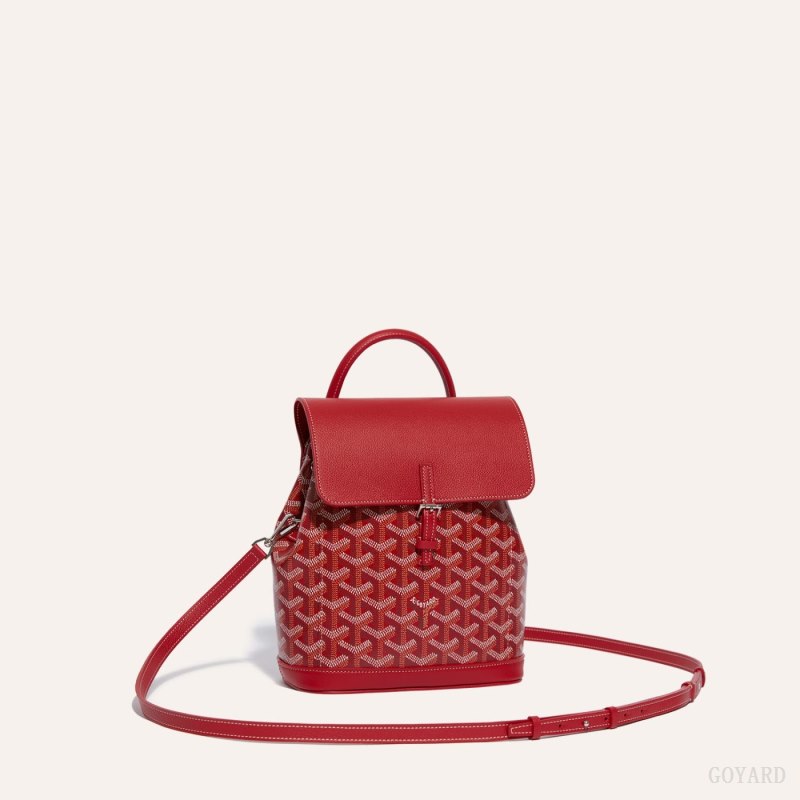 Goyard Alpin Mini Backpack Çantası Kırmızı | GY-RCO6570
