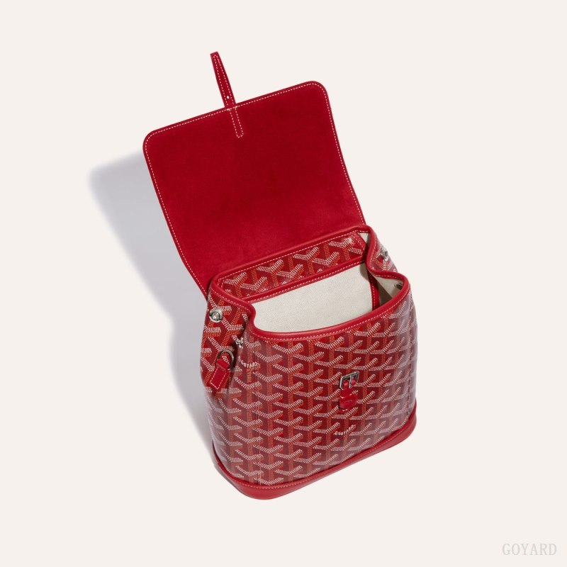 Goyard Alpin Mini Backpack Çantası Kırmızı | GY-RCO6570