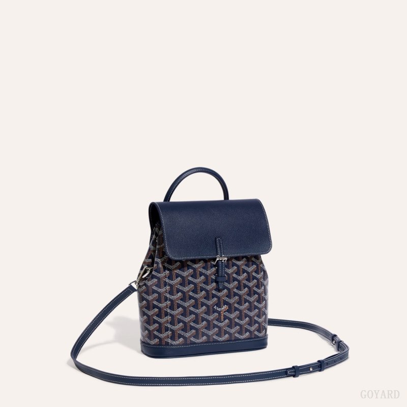 Goyard Alpin Mini Backpack Çantası Lacivert Mavi | GY-FQW9227
