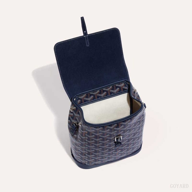 Goyard Alpin Mini Backpack Çantası Lacivert Mavi | GY-FQW9227