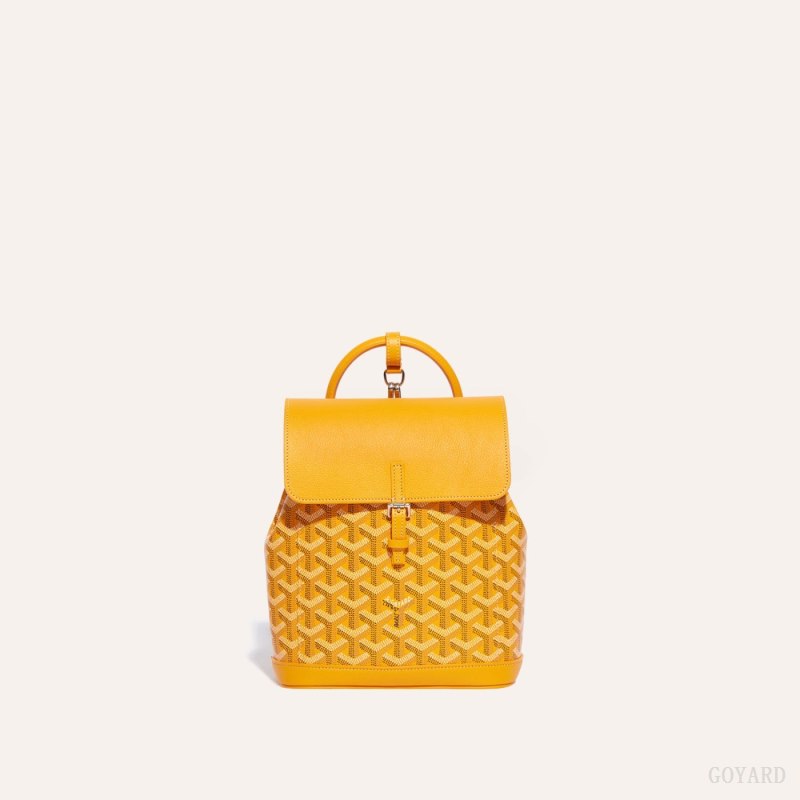 Goyard Alpin Mini Backpack Çantası Sarı | GY-LCA0700