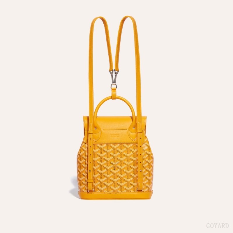 Goyard Alpin Mini Backpack Çantası Sarı | GY-LCA0700