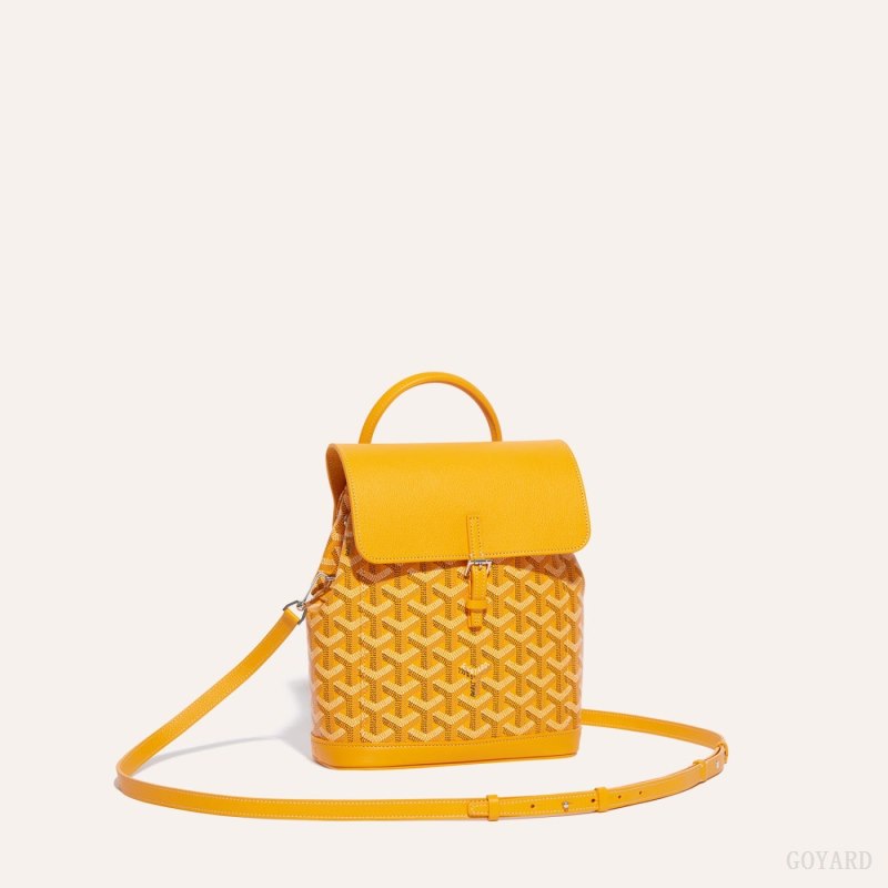 Goyard Alpin Mini Backpack Çantası Sarı | GY-LCA0700