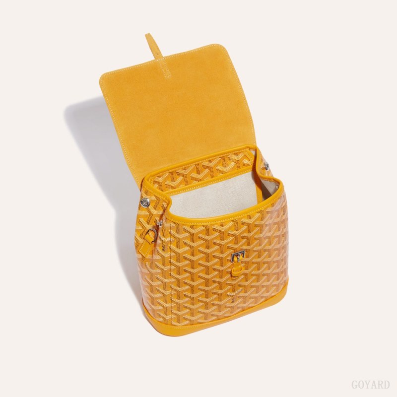 Goyard Alpin Mini Backpack Çantası Sarı | GY-LCA0700