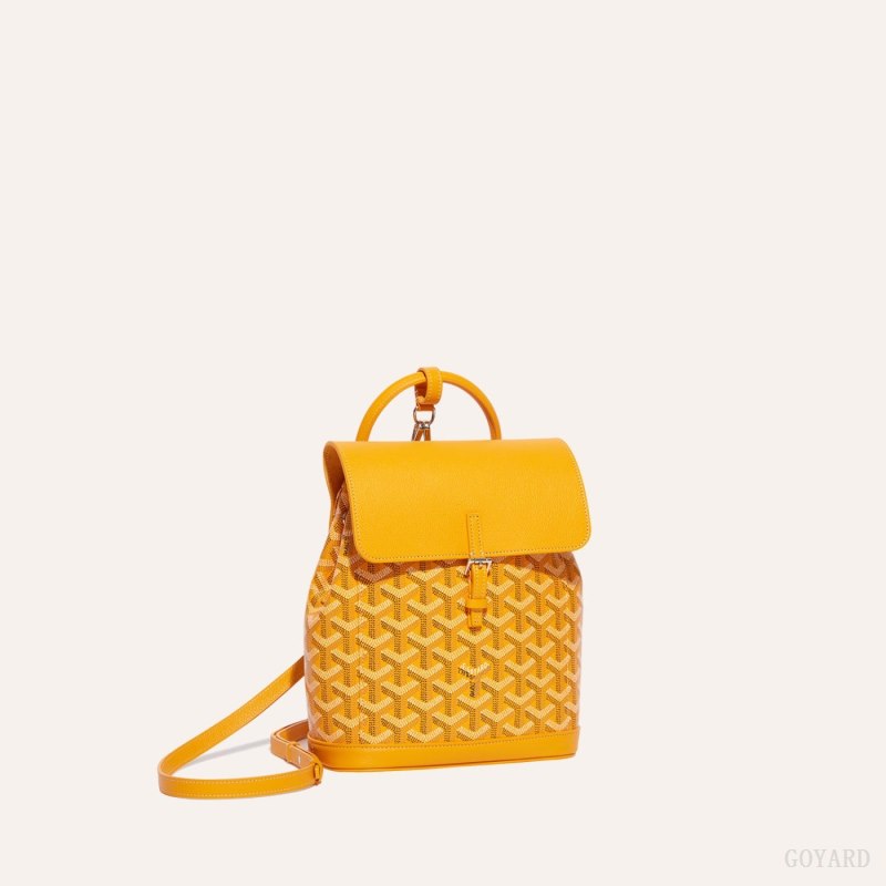 Goyard Alpin Mini Backpack Çantası Sarı | GY-LCA0700