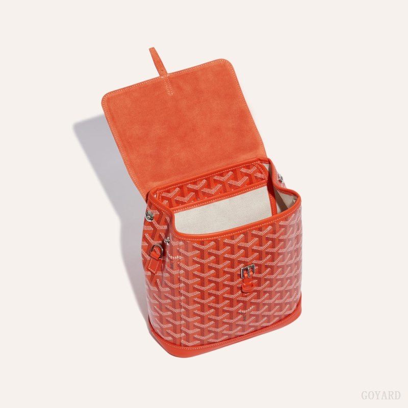 Goyard Alpin Mini Backpack Çantası Turuncu | GY-ZJU7438