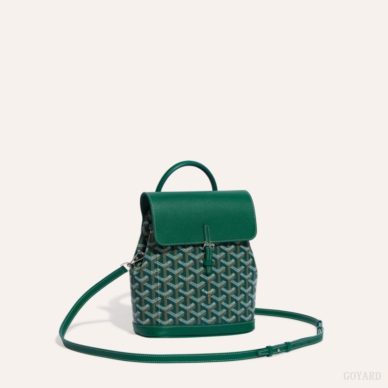 Goyard Alpin Mini Backpack Çantası Yeşil | GY-BRK1168
