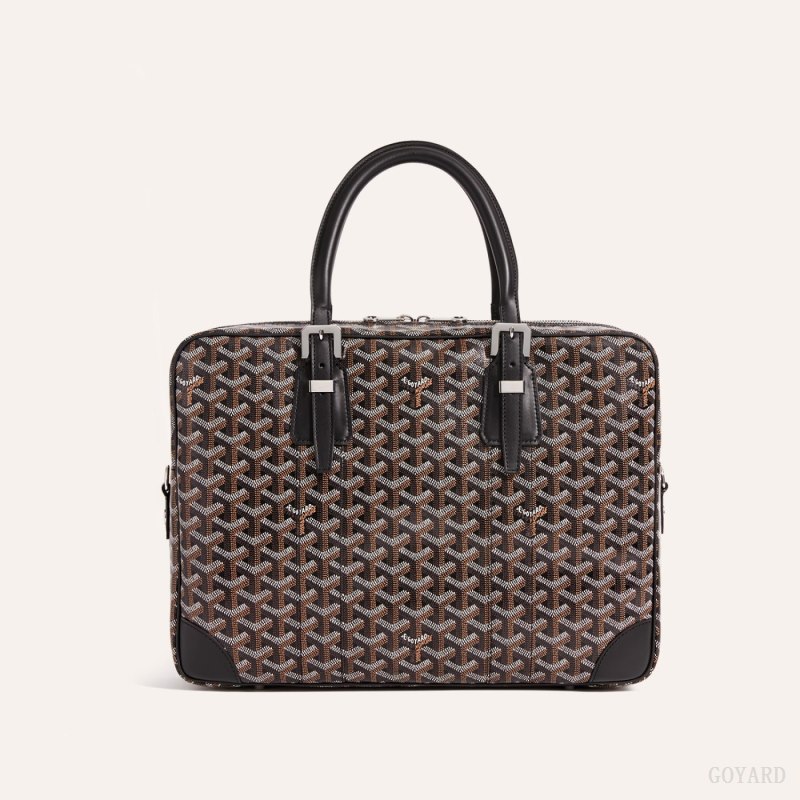 Goyard Ambassade MM Document Case Evrak Çantası Siyah | GY-YDM5717