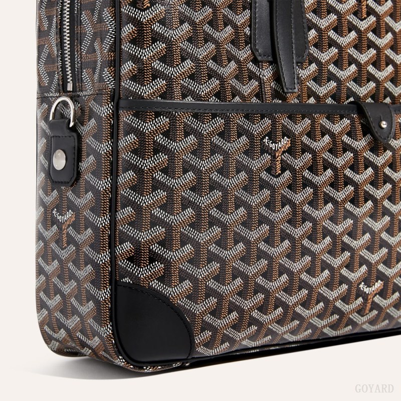 Goyard Ambassade MM Document Case Evrak Çantası Siyah | GY-YDM5717