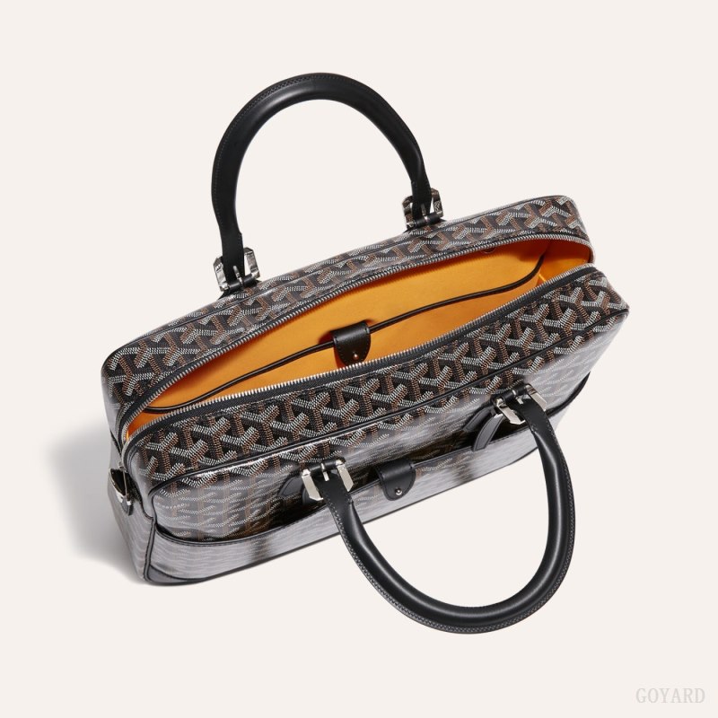 Goyard Ambassade MM Document Case Evrak Çantası Siyah | GY-YDM5717