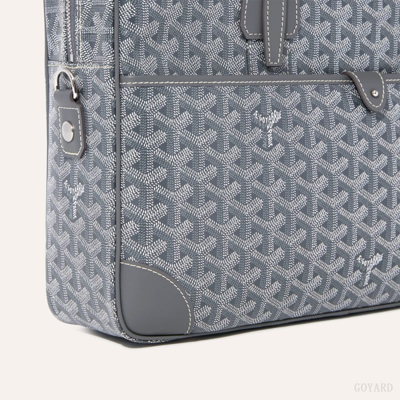 Goyard Ambassade MM Document Case Evrak Çantası Gri | GY-EAZ1004