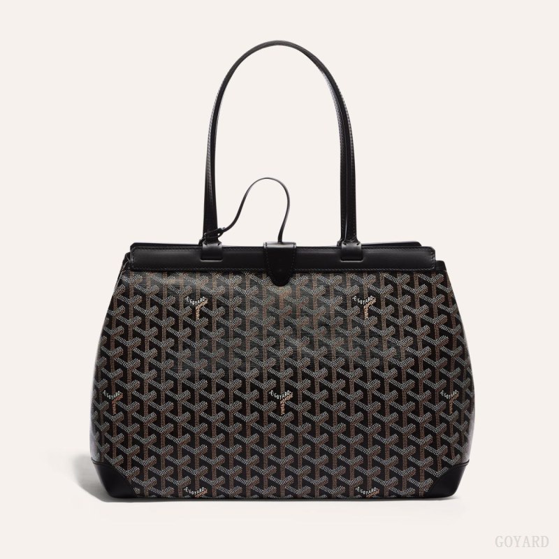 Goyard BELLECHASSE BIAUDE PM BAG Tote Çanta Siyah | GY-YHO9357