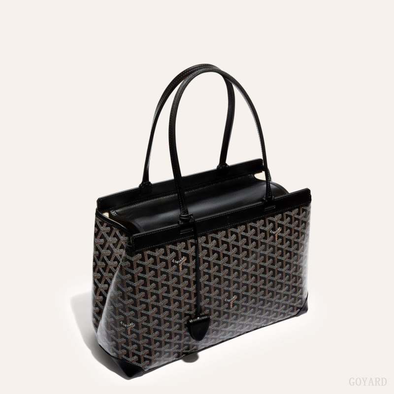 Goyard BELLECHASSE BIAUDE PM BAG Tote Çanta Siyah | GY-YHO9357