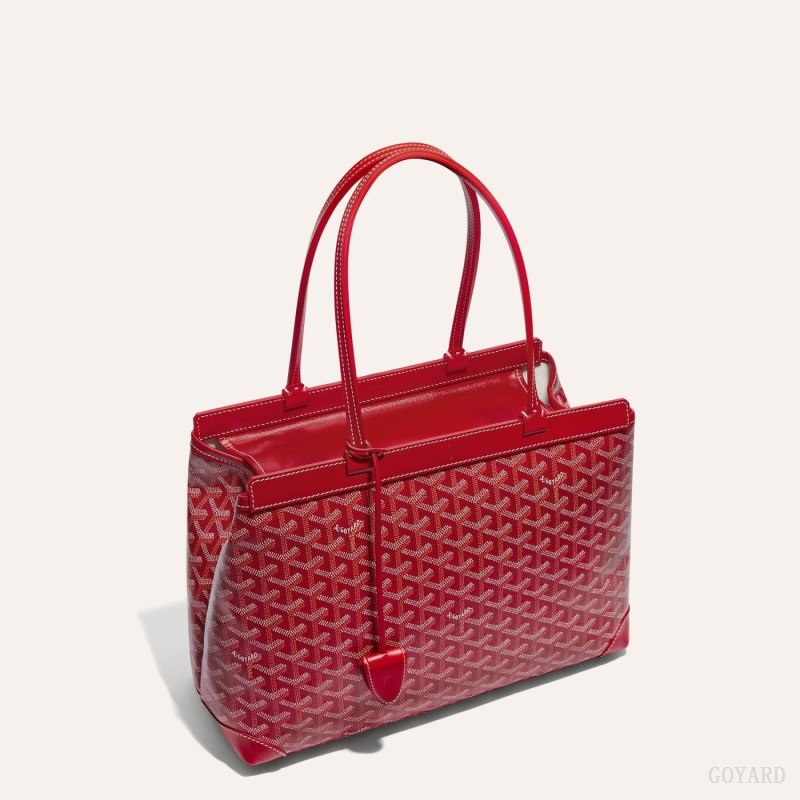 Goyard BELLECHASSE BIAUDE PM BAG Tote Çanta Kırmızı | GY-QMZ9836