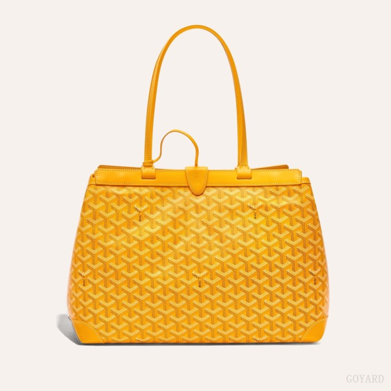 Goyard BELLECHASSE BIAUDE PM BAG Tote Çanta Sarı | GY-QWH4555