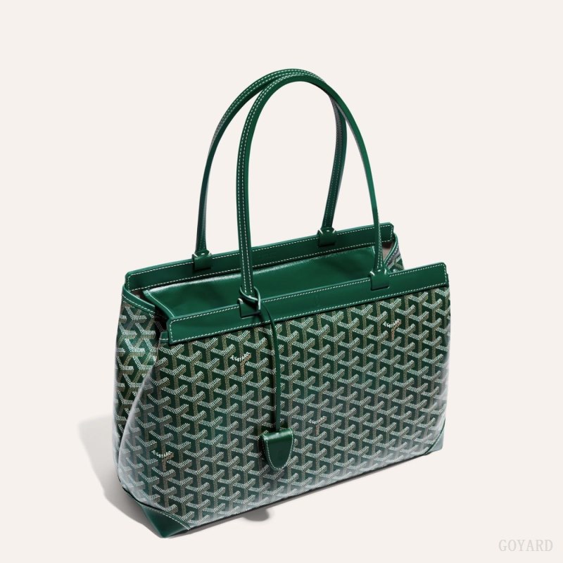 Goyard BELLECHASSE BIAUDE PM BAG Tote Çanta Yeşil | GY-QGR2164