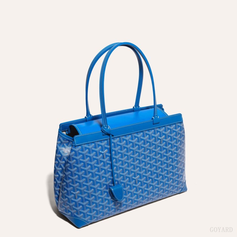 Goyard BELLECHASSE BIAUDE PM BAG Tote Çanta Mavi | GY-CWF3780