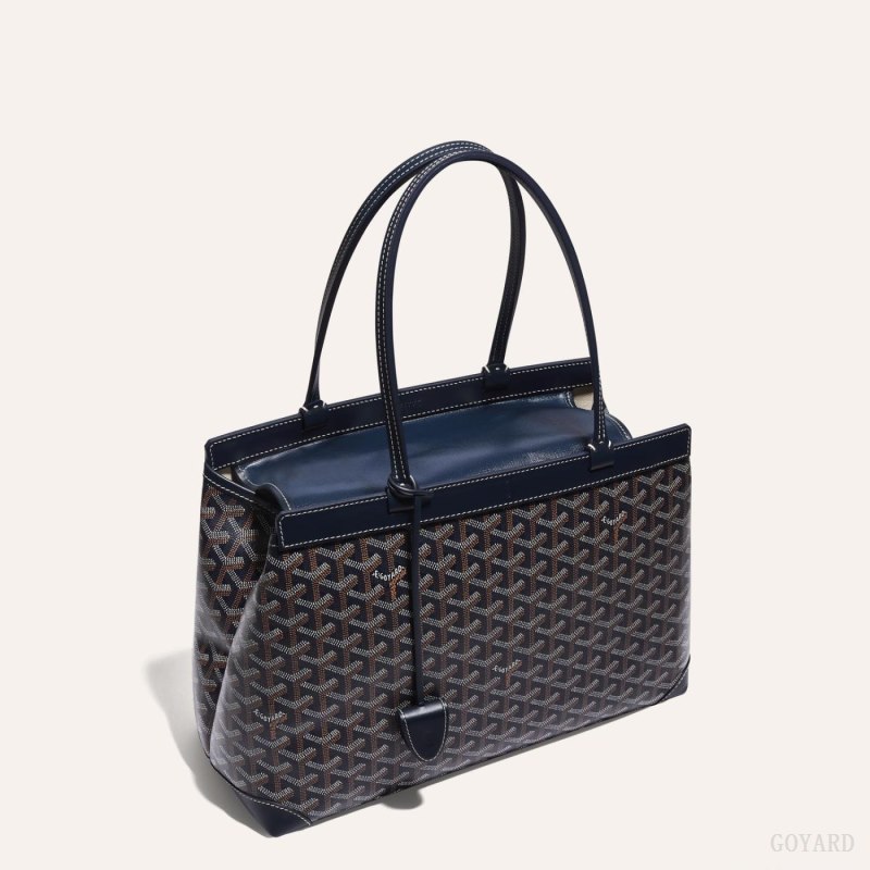 Goyard BELLECHASSE BIAUDE PM BAG Tote Çanta Lacivert Mavi | GY-DSA5314