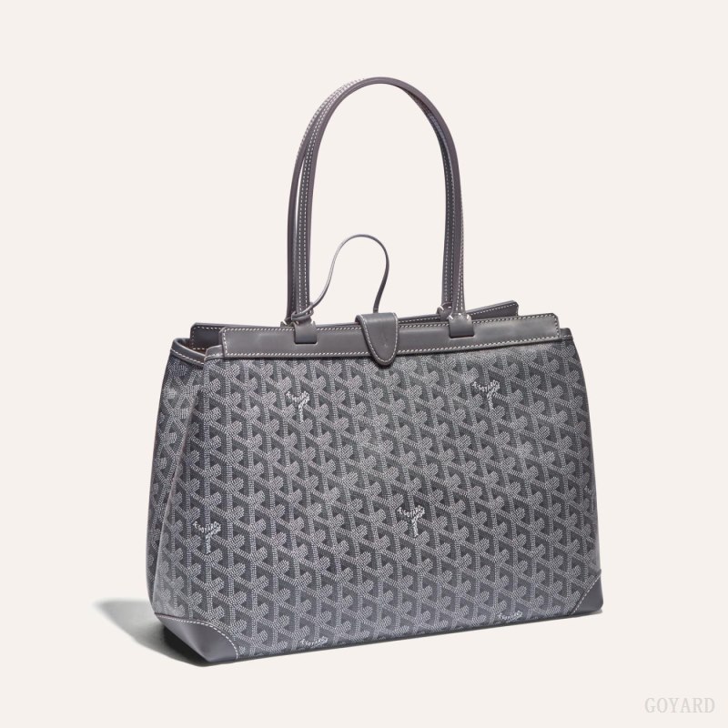 Goyard BELLECHASSE BIAUDE PM BAG Tote Çanta Gri | GY-MCI1465