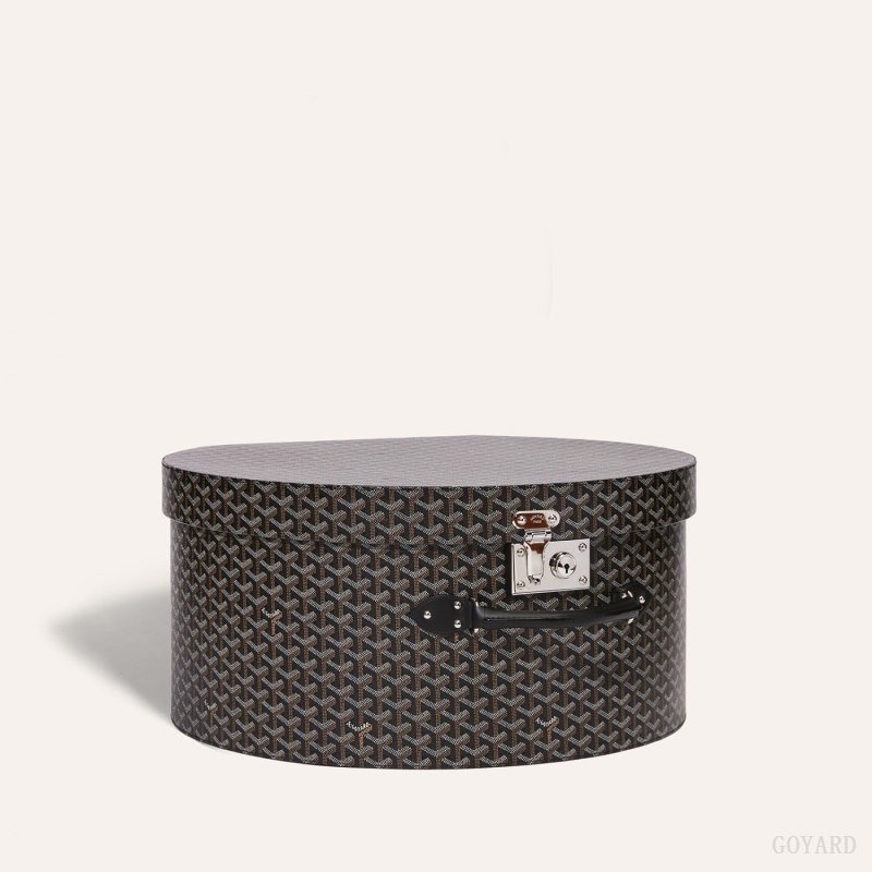 Goyard BOITE CHAPEAU Valiz Siyah | GY-SHX3136